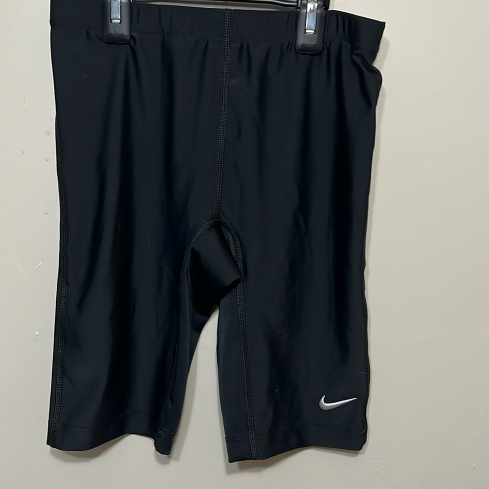 NWT BLK NIKE SWIM SPANDEX